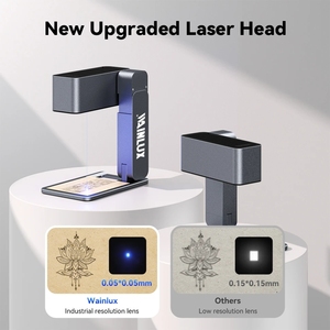 WAINLUX-Cortador Z3 de grabado láser, máquina de grabado plegable portátil de 60W, enfoque automático, impresora de alta precisión de 600 mm/s para metal - Product Image 5