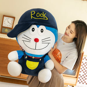 Super süße blaue fette Katze Roboter puppe Super weiche Plüsch <span class=keywords><strong>Doraemon</strong></span> Kissen gewaschene Technik Plüsch tier - Product Image 6