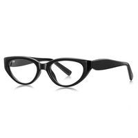 LBAshades LS032 Lunettes Anti-Lumière Bleue Oeil de Chat Tendance TR90 Unisexe Charnière Métallique Vintage pour Adultes Femmes Diamant