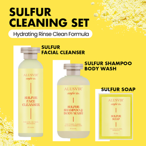 Soufre produits de soin de la peau marque privée Anti acné inflammation soufre nettoyant pour <span class=keywords><strong>le</strong></span> visage <span class=keywords><strong>savon</strong></span> nettoyant pour <span class=keywords><strong>le</strong></span> corps ensemble de soins de la peau - Product Image 2