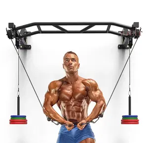 Indoor Gym Ceiling Exercise Horizontal Fitness Equipment Pull-up Pull Pullup Chin-up Chin Barra Parede Up Bar Wall Mounted 2024