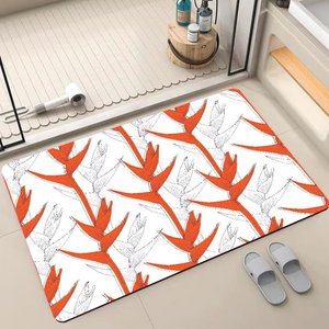 3 parça kat Mat ucuz alan kilim halı Diatom çamur banyo Mat halı banyo için - Product Image 2