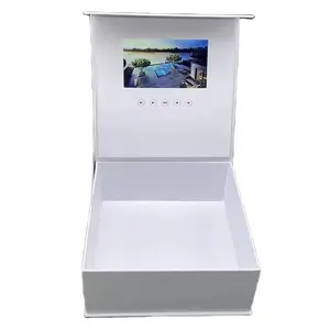 वीडियो प्लेयर के साथ अनुकूलित वीडियो बॉक्स 5/7 इंच स्क्रीन वीडियो बॉक्स उपहार बॉक्स