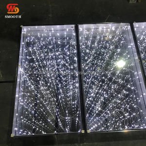 แผ่นต่อสีขาวทันสมัยและโรแมนติกไฟ LED สีขาวสำหรับเวทีงานเต้นรำ3D แบบไม่สิ้นสุด - Product Image 1