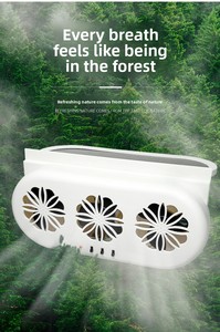 Nouveau ventilateur <span class=keywords><strong>d</strong></span>'échappement de <span class=keywords><strong>voiture</strong></span> 2026 pour la circulation <span class=keywords><strong>d</strong></span>'<span class=keywords><strong>air</strong></span> estival en véhicule, <span class=keywords><strong>extracteur</strong></span> de fumée, sans alimentation électrique - Product Image 6