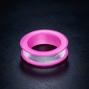 Ptf Sealing Tape Ring Pink Pipe Grade Chemical Resistance For Water Pipe Faucet Angle Valve Installation - Product Image 1