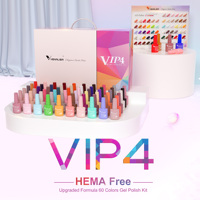 Kit de vernis à ongles en gel Venalisa VIP4 original, NOUVEAU, SANS HEMA, flacon de couleur, nouveau gel pour ongles, ensemble