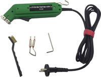 Découpeur de ruban électrique, couteau chaud, 60W, 220V/110V, pour tissu en PVC, corde en Nylon, Kit de découpe de guérison, fraise chauffante