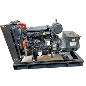 Generator Diesel 30KW 3 fase 60hz 220v, Set daya Generator 37,5 kVA dengan mesin