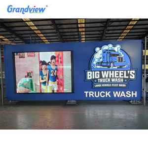 Grandview OEM all'aperto ha portato segni commerciali in acciaio inossidabile Wayfinding segno del Logo del marchio nome del negozio di segnaletica <span class=keywords><strong>stradale</strong></span> - Product Image 4