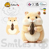 Boneka Tupai Acorn Kustom |   Kain Aman dan Tidak Beracun |   Bersertifikat CE & UKCA |   Boneka Maskot yang Dapat Disesuaikan