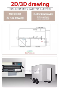 Carretto per Hot Dog, Rimorchio Mobile per Birra, Caffè, Succhi, Cocktail, Pizza e Gelati Completamente Attrezzato - Product Image 4