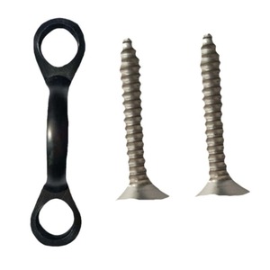 Kayak Accessory C Type <b>Hook</b> With Self Tapping Screws For Canoe Boat Outdoor Use Durable <b>Plastic</b> Handle - Product Image 5