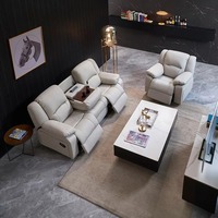 Canapé en cuir multifonctionnel de première classe pour salon, salle de cinéma, salle vidéo, petit appartement - Vente en gros directe usine