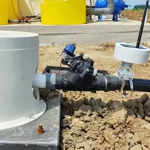 Válvula solenoide de Control hidráulico de riego por goteo de plástico de 2 pulgadas para riego de cartón de agua válvulas de solenoide de temperatura Normal