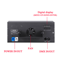 FEIYUEYUE DMX 36x3W +648x0.3W RGB Leds Pixel Matrix Strobe Flash Light IP33 Rated Dimmable DMX/Master-Slave Control for Stage