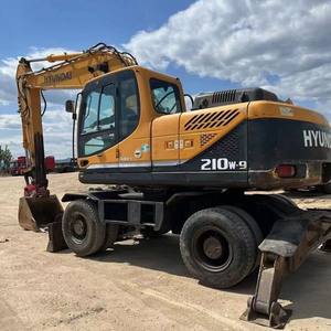 Pelle multifonction sur chenilles originale de Corée Hyundai 210W-9 Hyundai à haut rendement en bon état en vente - Product Image 1