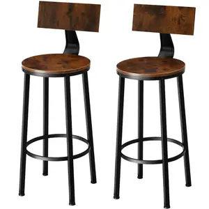 Counter Height Tall Industrial Design Kitchen Modern Cheap Bar Stool With Wooden Top