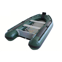 Bateau pneumatique de loisirs en aluminium, bateau pneumatique Zodiac, bateau pneumatique pliable en PVC, bateau pneumatique à fond rigide pour la pêche