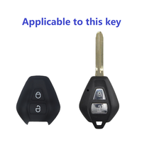 Étui de protection pour clé télécommande Suzuki 2 boutons, en silicone coloré, léger, hautement élastique, anti-rayures, qualité supérieure