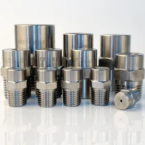 Spray Nozzle Manufacturer BYCO 1/4 NPT Stainless Steel 304 BB Series Solid Full Cone Nozzle For Dust Suppression