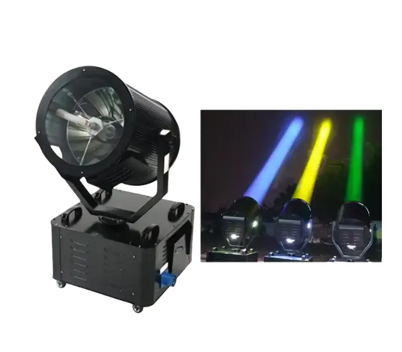high power searchlight 4000w sky cannon searchlight space tracer 4000