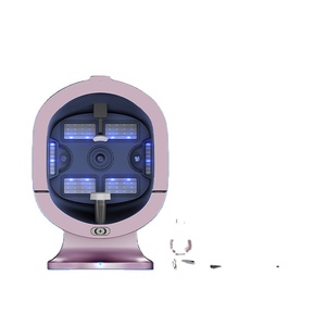 เครื่องวิเคราะห์ผิวหน้าแบบมืออาชีพ LED สำหรับตั้งโต๊ะ พร้อมเครื่องวิเคราะห์ผิวหน้า มาตรฐาน CE กระจกอัจฉริยะ สแกนเนอร์ใบหน้า วิเคราะห์น้ำและน้ำมันในผิว สำหรับการดูแลผิว - Product Image 1