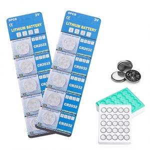 <span class=keywords><strong>Pile</strong></span> bouton au lithium CR2032 3V pour jouets, testeurs, bougies, cartes mères - Product Image 1