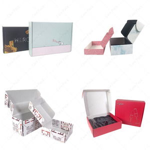 Caja Misteriosa Postal personalizada para embalaje de ropa, embalaje de correo corrugado plegable, Scatole Imballo, envío personalizado - Product Image 4