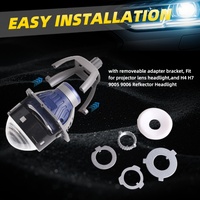 Projecteur LED AF02 Sanvi AFS pour Lexus CT200H ES 12V, nouveau, lentille de 3 pouces, 67W, faisceau puissant, 5500K, phare de voiture