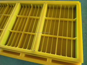 Shaker per miniera di scisto da miniera personalizzato schermo vibrante pannello a rete con schermo a sabbia - Product Image 6