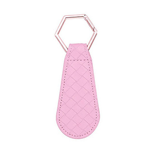 Clip magnétique pour chapeau en cuir tissé motif losanges noir multifonctionnel pour l'été et les activités de plein air - Product Image 3