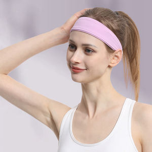 Diadema Deportiva Delgada y Transpirable al por Mayor, Banda Elástica de Poliéster y Algodón para Gimnasio, Voleibol y Fitness - Product Image 2