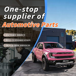 Accesorios Exteriores para Automóvil Modificación y Mejora Guardabarros Anchos en Negro Mate para Ford Ranger Raptor 2023 - Product Image 4