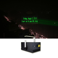 Proyector Láser RGB Multicontrol de 15W con APP DMX ILDA 40Kpps, Proyector de Rayos Láser RGB con Animación para Clubes, DJ, Bares y Bodas