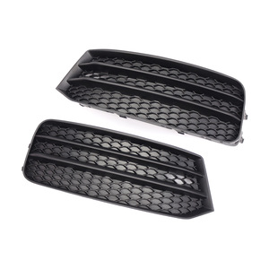 Audi กระจังหน้า A1ตัดหมอกรังผึ้งกันชนหน้าส่วนล่างสีดำ ABS retrofit อัพเกรด D178 - Product Image 1