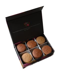 6/9/12 PCS Macarons Paper Board Gift <strong>Box</strong> with Insert Elegant Packaging for Macaron Chocolate Pastries Sweet <strong>Treat</strong> for <strong>Christmas</strong> - Product Image 5