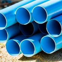 Tuyau en PVC de haute qualité, diamètre 200 mm, tuyau d'eau en PVC pour systèmes d'irrigation