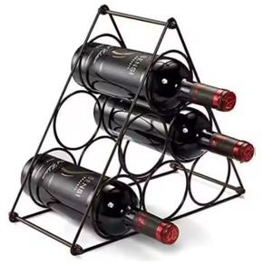 Estante de vino de Metal de lujo clásico de la mejor calidad elegante para soporte portabotellas ecológico nueva colección para juegos de Bar - Product Image 6