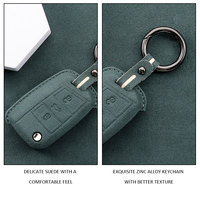Coque de protection pour clé de voiture à télécommande pour VW Volkswagen Golf 7 MK7 Tiguan MK2 pour Seat Ateca Leon FR 2 Ibiza Accessoires de porte-clés