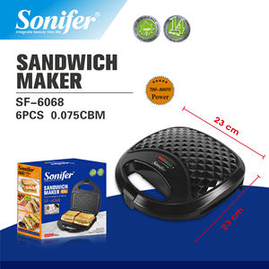 Sonfier SF-6068 vente en gros 2 tranches petit déjeuner automatique presse électrique grill pas cher chaud sandwich machine mini - Product Image 6