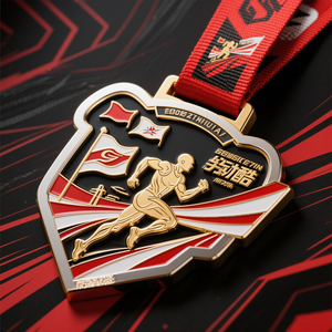 Durable Custom Spelling <b>Bee</b> Metal Awards with Ribbon for Academic Excellence Prizes - Product Image 6