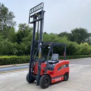 Nueva Carretilla Elevadora de <span class=keywords><strong>3</strong></span>.5T con Batería de 70V, Neumáticos Sólidos, Operación con Asiento y Mástil de Dos Etapas para Terrenos Difíciles y Almacenes Exteriores - Product Image 1