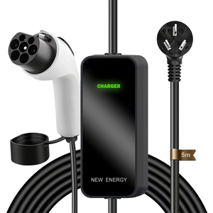 Nouveau <span class=keywords><strong>chargeur</strong></span> portable pour véhicules électriques AC SAE J1772 <span class=keywords><strong>3</strong></span>,<span class=keywords><strong>7</strong></span> <span class=keywords><strong>kW</strong></span>, type 1, IP65, monophasé 230 V, en alliage d'aluminium, parmi les plus vendus - Product Image 1