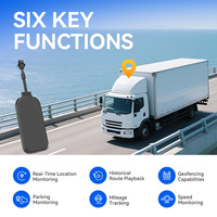 Dispositif de suivi GPS automatique VT02N avec localisateur GSM 4G pour la sécurité des véhicules, la gestion de flotte et la visualisation en temps réel sur PC