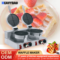 Gaufrier à bulles électrique commerciale, gaufrier pour Bubble Waffle, OEM, pouces