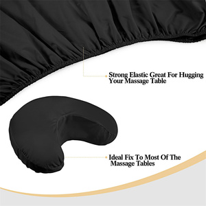 Ensemble <span class=keywords><strong>de</strong></span> draps <span class=keywords><strong>de</strong></span> massage en microfibre polyester souple pour <span class=keywords><strong>spa</strong></span>, personnalisé pour tables <span class=keywords><strong>de</strong></span> massage - Product Image 4