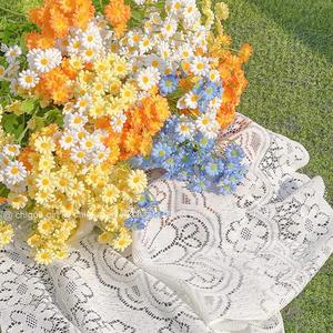Flores Artificiales Kch Daisy, 30 Cabezas, de Seda, Realistas, Accesorios para Fotografía de Bodas, Decoración del Hogar - Product Image 1