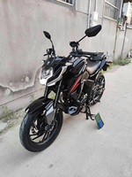 Moto Haojue DR190 Street Fighter à essence, norme d'émission Euro5, grand réservoir de carburant, double démarrage électrique, prix direct usine