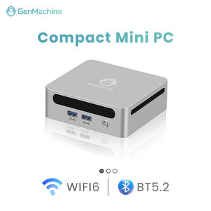Mini PC GenMachine <span class=keywords><strong>Ryzen</strong></span> 5 <span class=keywords><strong>5500U</strong></span> <span class=keywords><strong>AMD</strong></span> Radeon Vaga7, 6 Núcleos, 12 Subprocesos, 1G LAN, Wifi 6, BT 5.2, Win11, <span class=keywords><strong>3</strong></span> Pantallas, 2HD, 2USB <span class=keywords><strong>3</strong></span>.0 - Product Image 1